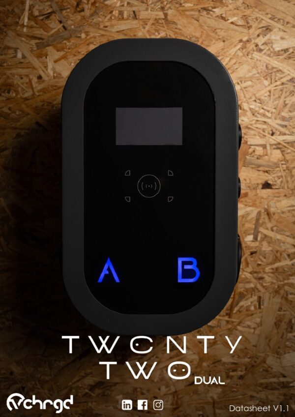 VCHRGD TwentyTwo Dual 22kW EV Charger - Image 2